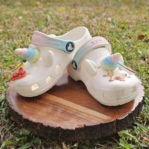 CROCS Kids Pastel Unicorn Clogs